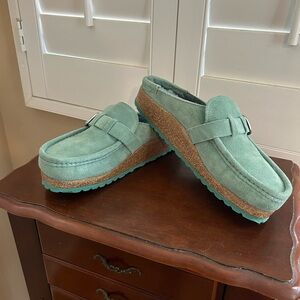 Birkenstock Moccasins - Teal